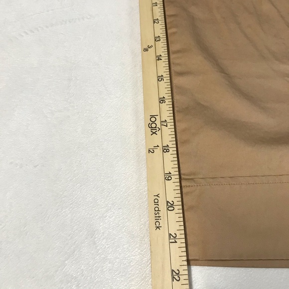 Willi Smith Straight Capri Pants Women’s Size 10 Color Khaki Low Rise Pocket’s. - Picture 13 of 15